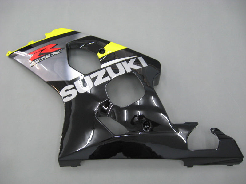Fairings 2004-2005 Suzuki GSXR 600 750 Yellow & Black GSXR Racing Generic