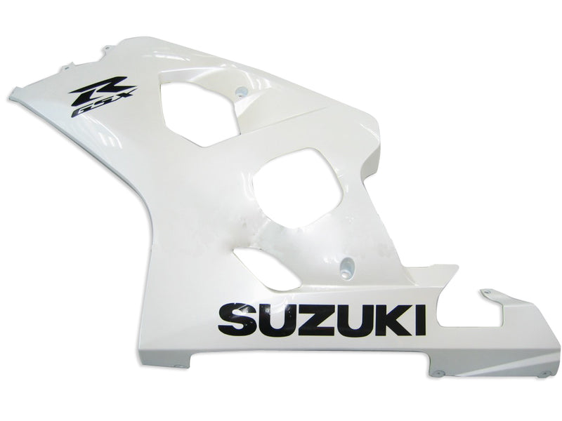 Fairings 2004-2005 Suzuki GSXR 600 750 White Metallic GSXR Racing Generic