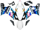 Fairings 2004-2005 Suzuki GSXR 600 750 White Blue Brux GSXR  Generic