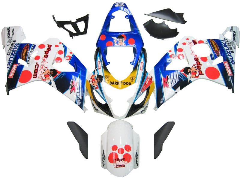 Fairings 2004-2005 Suzuki GSXR 600 750 Multi-Color pepephone Racing Generic