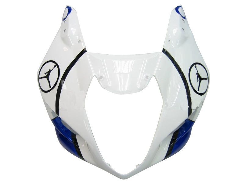 Fairings 2004-2005 Suzuki GSXR 600 750 White & Blue Jordan  Generic