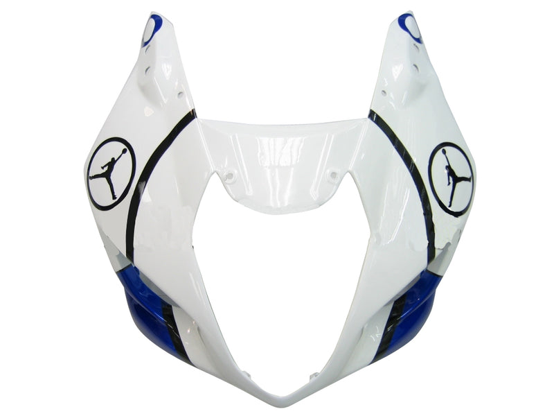 Fairings 2004-2005 Suzuki GSXR 600 750 White & Blue Jordan Racing Generic