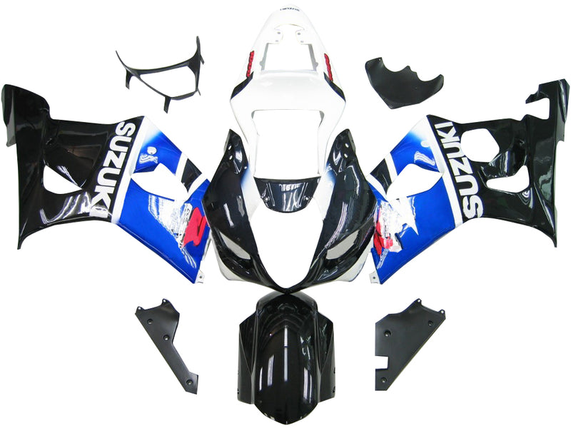 Fairings 2004-2005 Suzuki GSXR 600 750 Black Blue GSXR Racing Generic