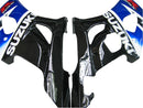 For GSXR 600/750 2004-2005 Bodywork Fairing Blue ABS Injection Molded Plastics Set