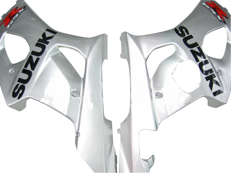 Fairings 2004-2005 Suzuki GSXR 600 750 Silver GSXR Racing Generic