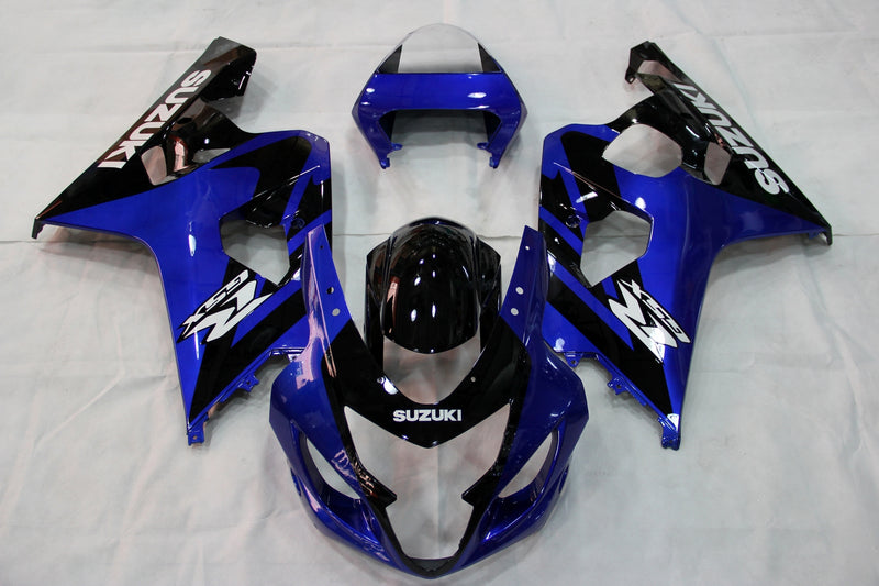 Fairings 2004-2005 Suzuki GSXR 600 750 Blue Black GSXR Racing Generic