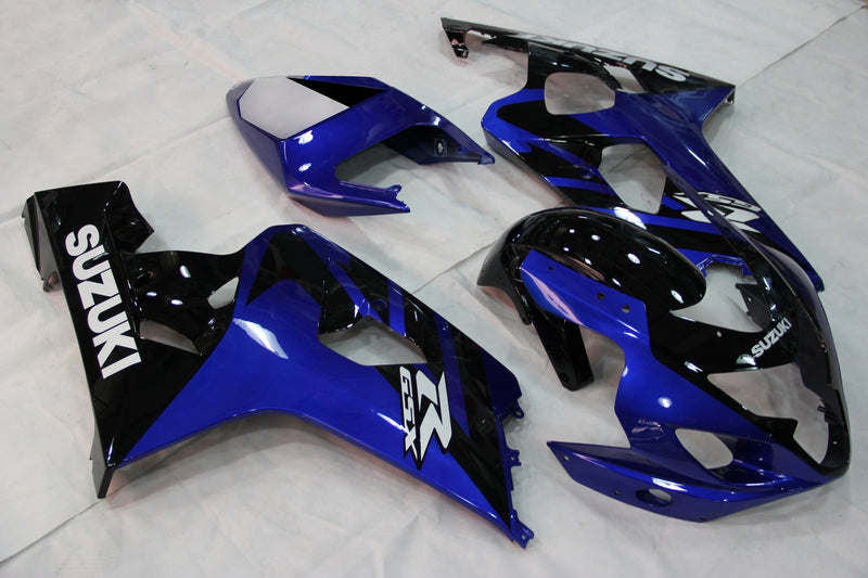 Fairings 2004-2005 Suzuki GSXR 600 750 Blue Black GSXR Racing Generic