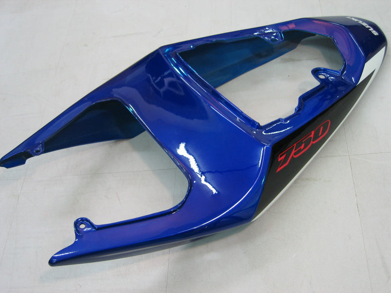 Fairings 2004-2005 Suzuki GSXR 600 750 Blue Black Silver GSXR Generic