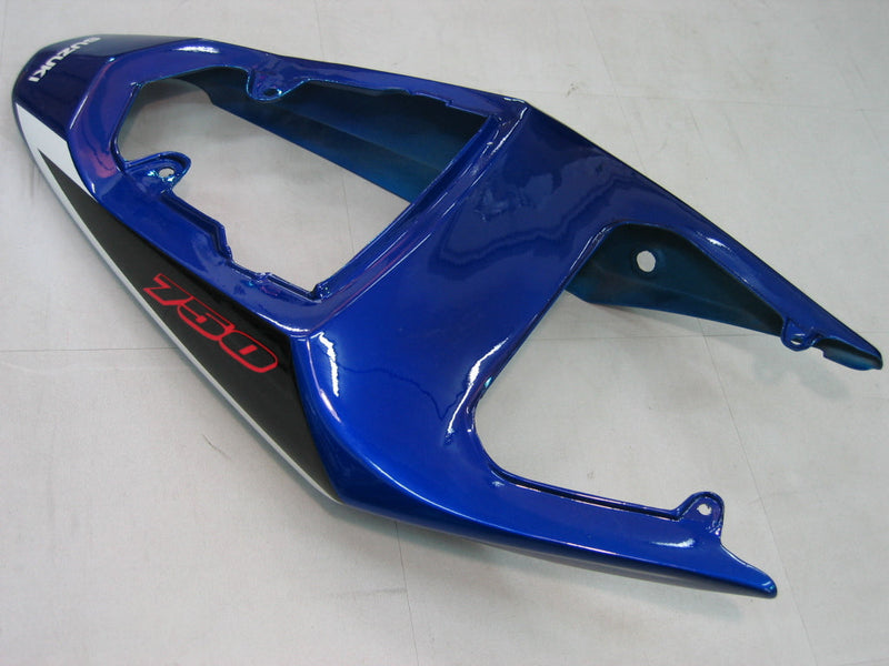 Fairings 2004-2005 Suzuki GSXR 600 750 Blue Black Silver GSXR Generic