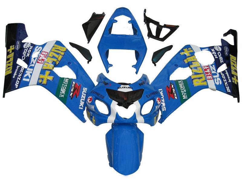 Fairings 2004-2005 Suzuki GSXR 600 750 Blue Rizla GSXR  Generic