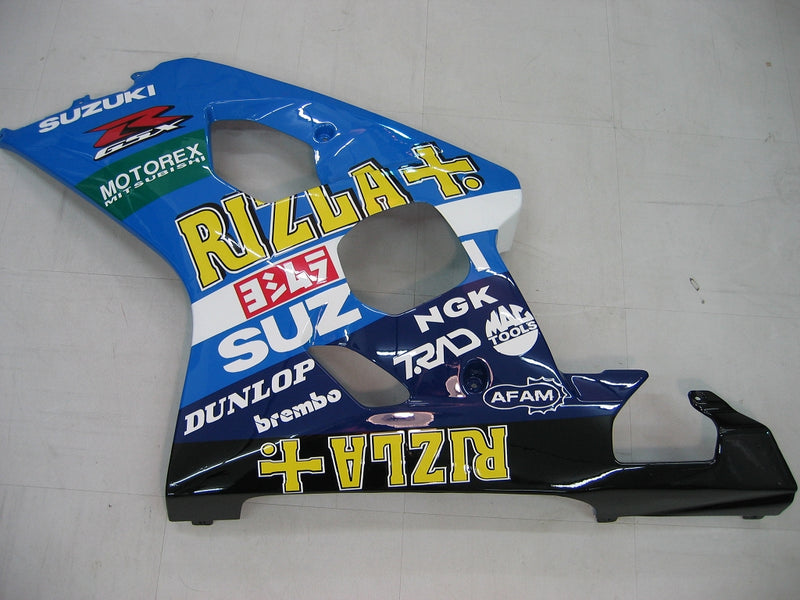 Fairings 2004-2005 Suzuki GSXR 600 750 Blue Rizla GSXR Racing Generic