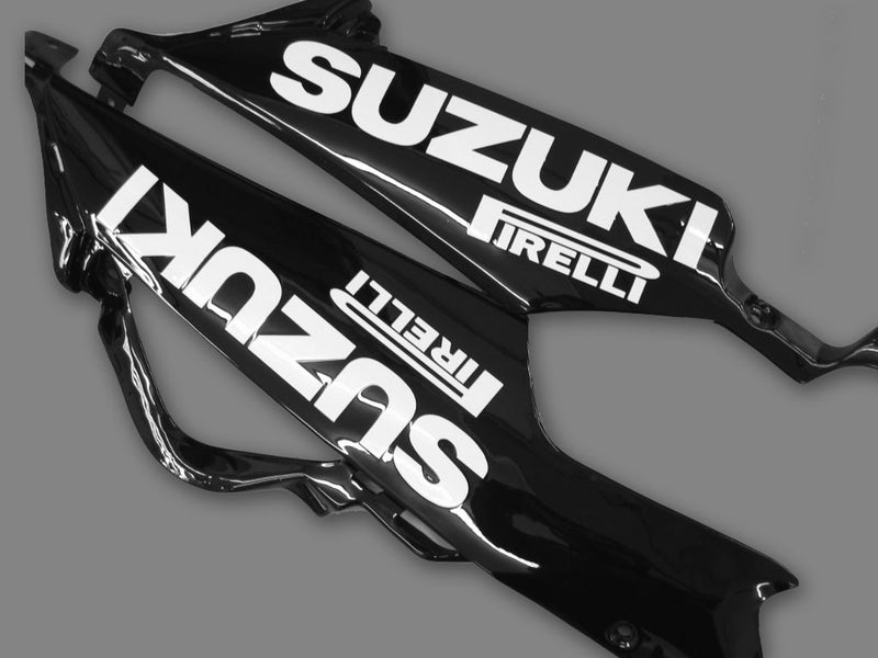 Fairings 2006-2007 Suzuki GSXR 600 750 White Black Alstare Corona Racing Generic