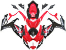 For GSXR 600/750 2006-2007 Bodywork Fairing Red ABS Injection Molded Plastics Set