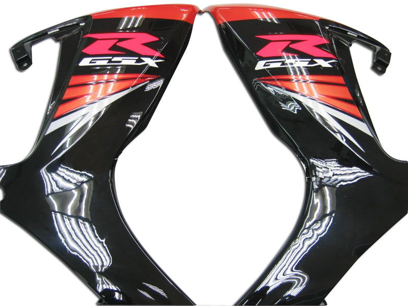 Fairings 2006-2007 Suzuki GSXR 600 750 Black & Red GSXR Racing Generic