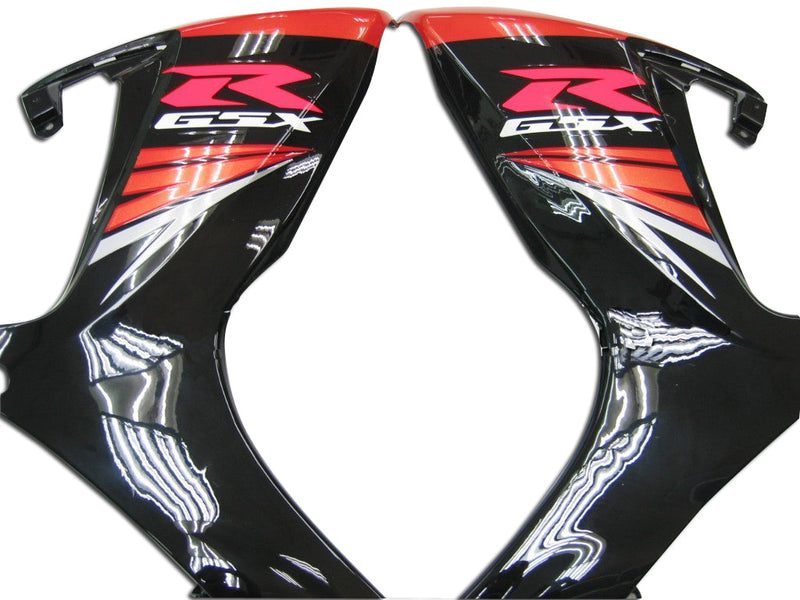 Fairings 2006-2007 Suzuki GSXR 600 750 Black & Red GSXR  Generic