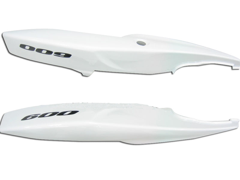 For GSXR 600/750 2006-2007 Bodywork Fairing White ABS Injection Molded Plastics Set
