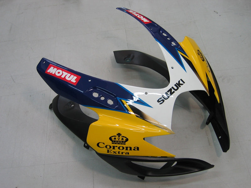 Fairings 2006-2007 Suzuki GSXR 600 750 Yellow Blue Corona GSXR Racing Generic