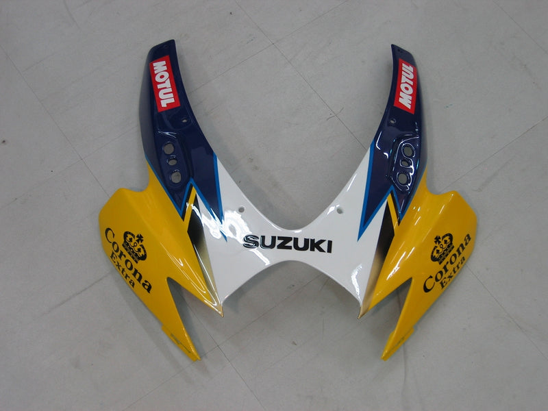 Fairings 2006-2007 Suzuki GSXR 600 750 Yellow Blue Corona GSXR Racing Generic