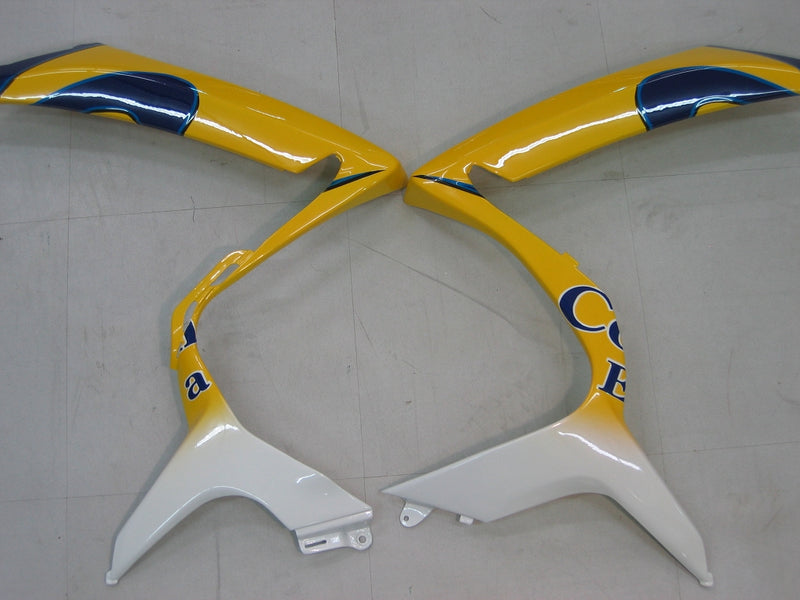 Fairings 2006-2007 Suzuki GSXR 600 750 Yellow Blue Corona GSXR Racing Generic