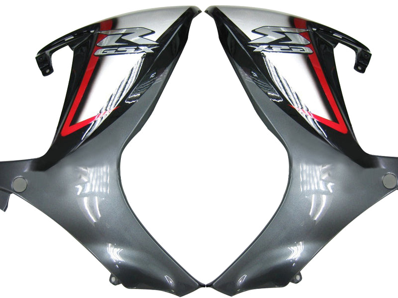 Fairings 2006-2007 Suzuki GSXR 600 750 Red Silver Black GSXR Racing Generic