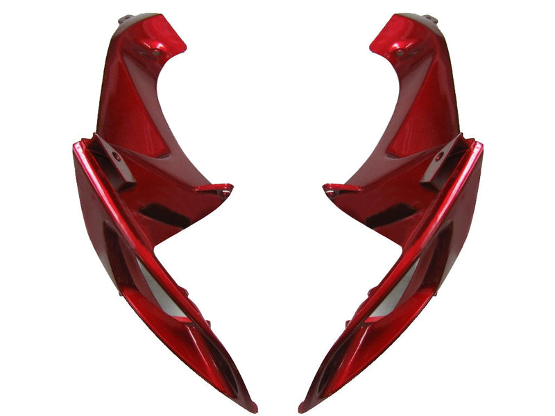 Fairings 2006-2007 Suzuki GSXR 600 750 Red Silver Black GSXR  Generic