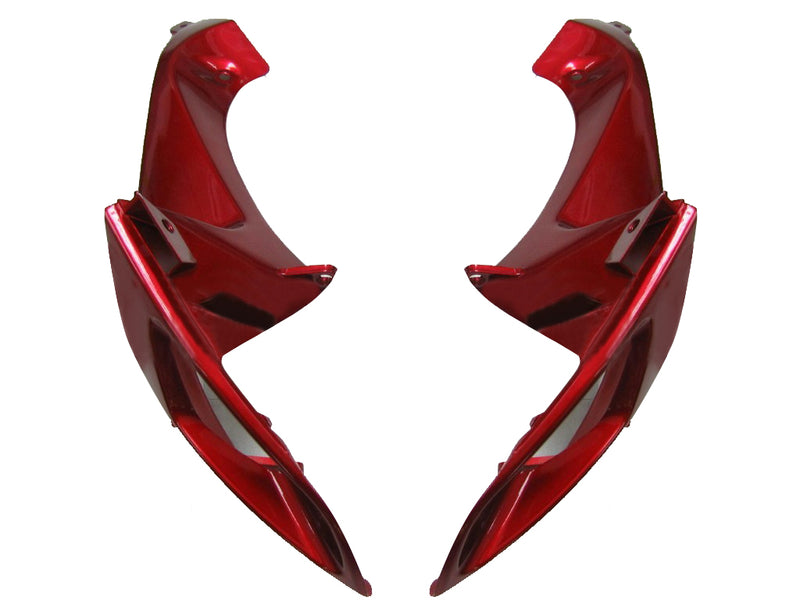 Fairings 2006-2007 Suzuki GSXR 600 750 Red Silver Black GSXR Racing Generic