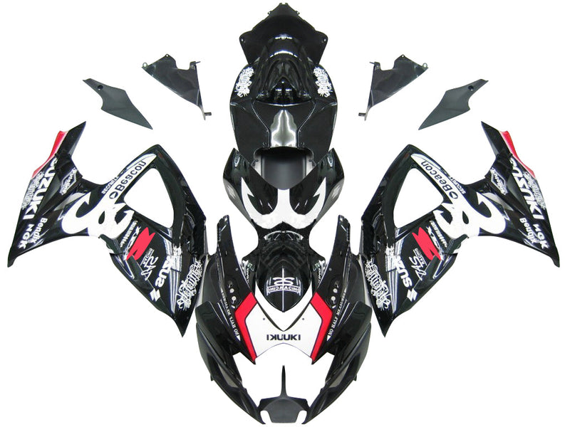 Fairings 2006-2007 Suzuki GSXR 600 750 Black Beacon GSXR  Generic