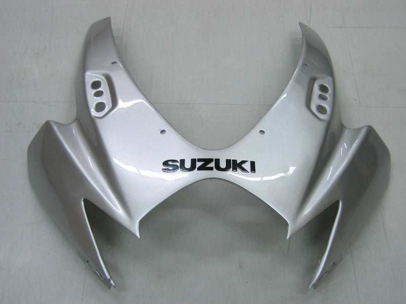 Fairings 2006-2007 Suzuki GSXR 600 750 Silver & Black GSXR Racing Generic