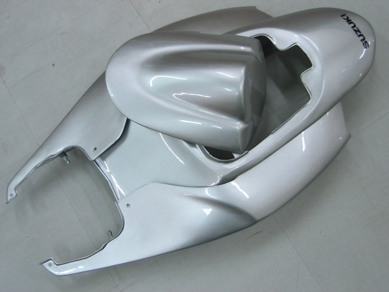 Fairings 2006-2007 Suzuki GSXR 600 750 Silver & Black GSXR  Generic