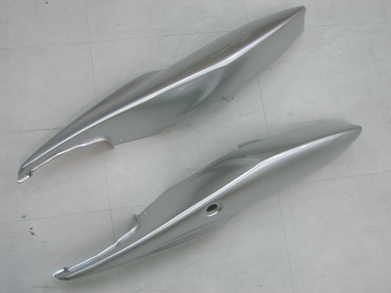 Fairings 2006-2007 Suzuki GSXR 600 750 Silver & Black GSXR Racing Generic