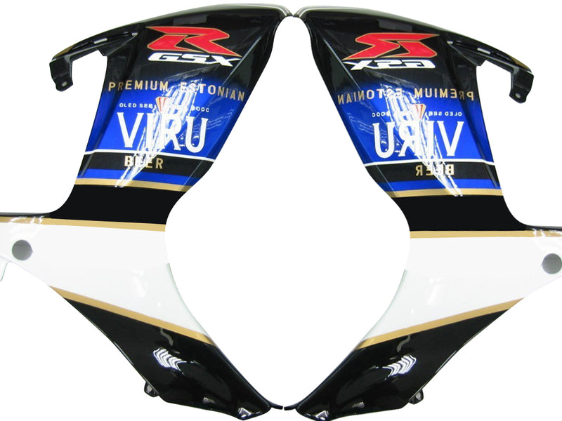 Fairings 2006-2007 Suzuki GSXR 600 750 Black Blur Viru Beer Racing Generic