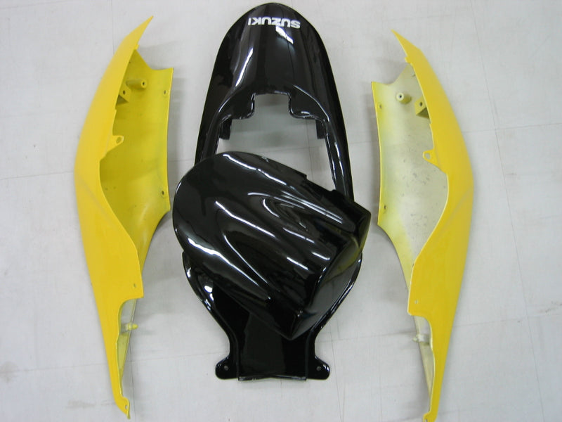 Fairings 2006-2007 Suzuki GSXR 600 750 Black & Yellow GSXR Racing Generic