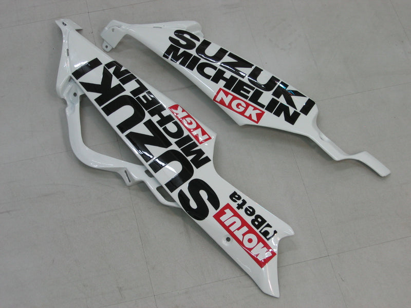 Fairings 2006-2007 Suzuki GSXR 600 750 White Red Lucky Strike Racing Generic