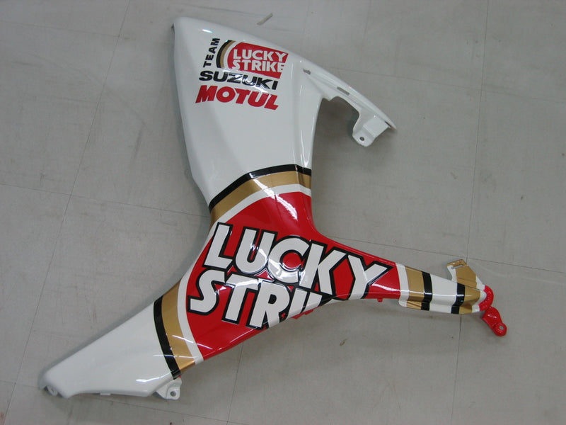 Fairings 2006-2007 Suzuki GSXR 600 750 White Red Lucky Strike Racing Generic