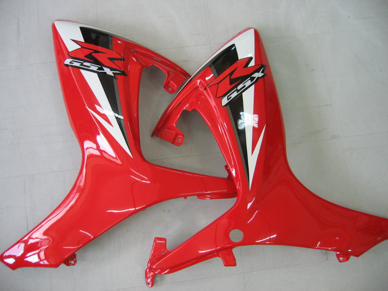 Fairings 2006-2007 Suzuki GSXR 600 750 Red White Black GSXR  Generic