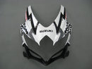 For GSXR 600/750 2008-2009 Bodywork Fairing White ABS Injection Molded Plastics Set