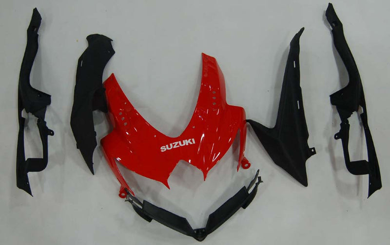 Fairings 2008-2010 Suzuki GSXR 600 750 Red White Black GSXR Racing Generic