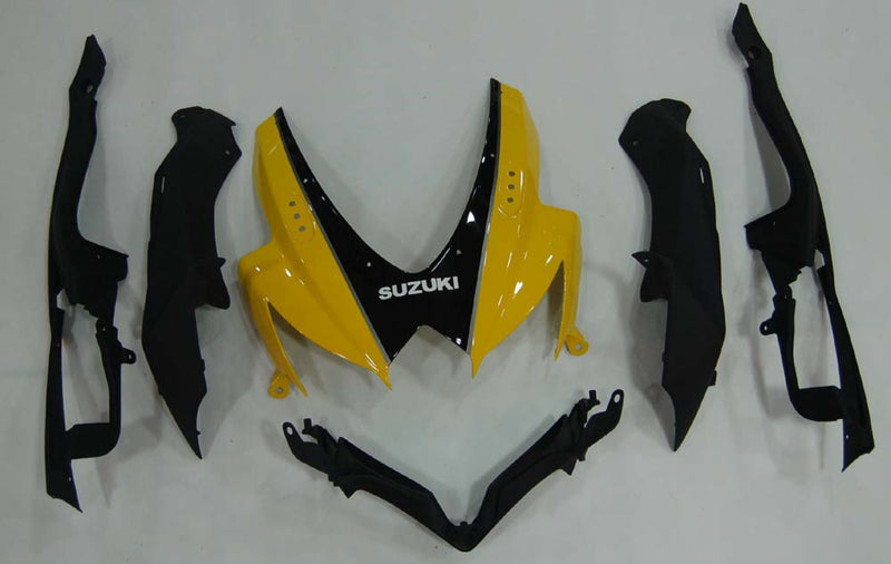 For GSXR 600/750 2008-2009 Bodywork Fairing Yellow ABS Injection Molded Plastics Set