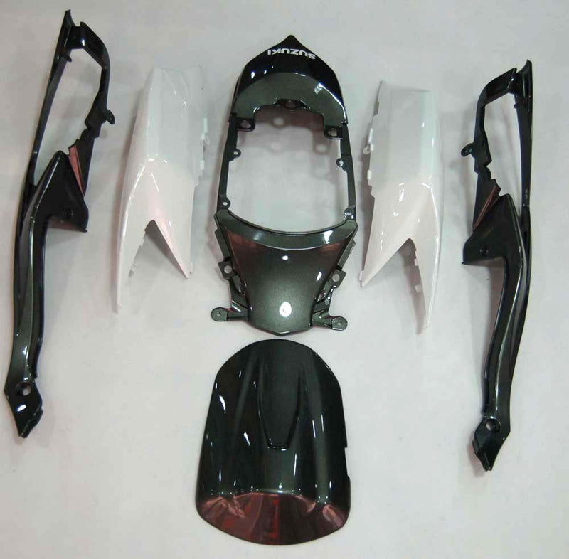 Fairings 2008-2010 Suzuki GSXR 600 750 White & Silver GSXR  Generic