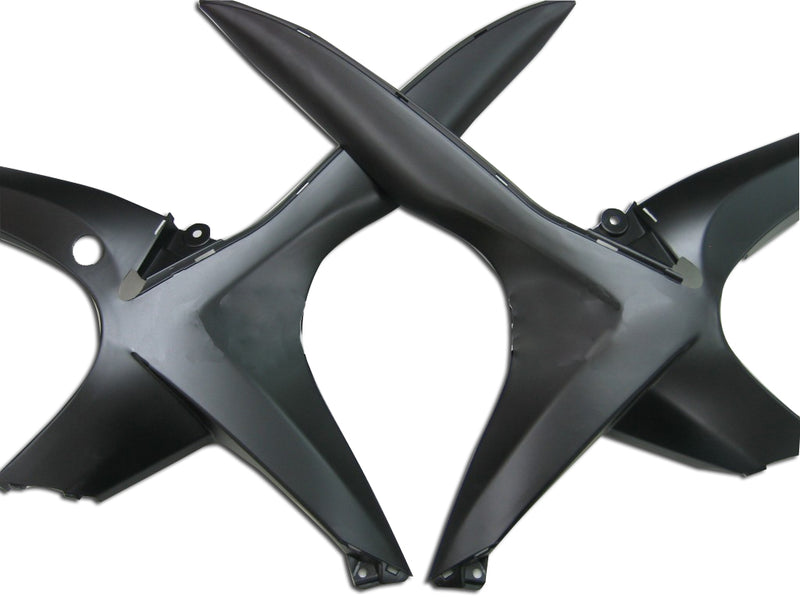 For GSXR 600/750 2008-2009 Bodywork Fairing Black ABS Injection Molded Plastics Set