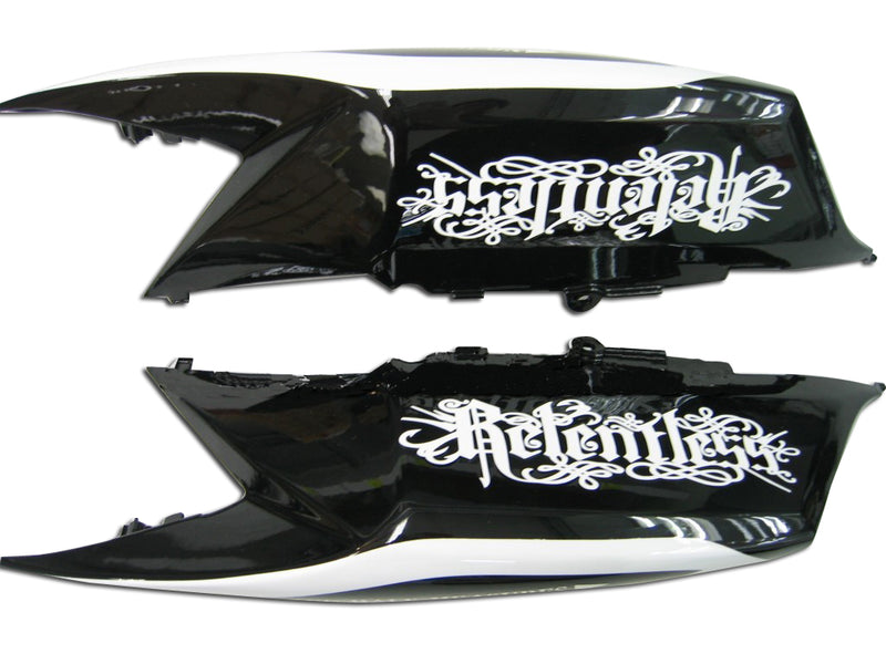 Fairings 2008-2010 Suzuki GSXR 600 750 Black Relentless Racing Generic