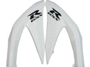 For GSXR 600/750 2008-2009 Bodywork Fairing White ABS Injection Molded Plastics Set