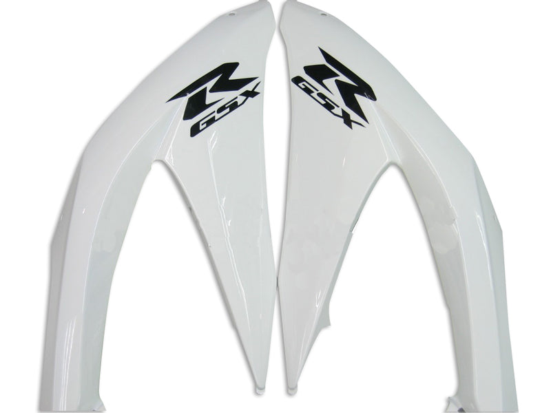 Fairings 2008-2010 Suzuki GSXR 600 750 White Black GSXR Racing Generic