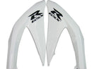 Fairings 2008-2010 Suzuki GSXR 600 750 White Black GSXR  Generic