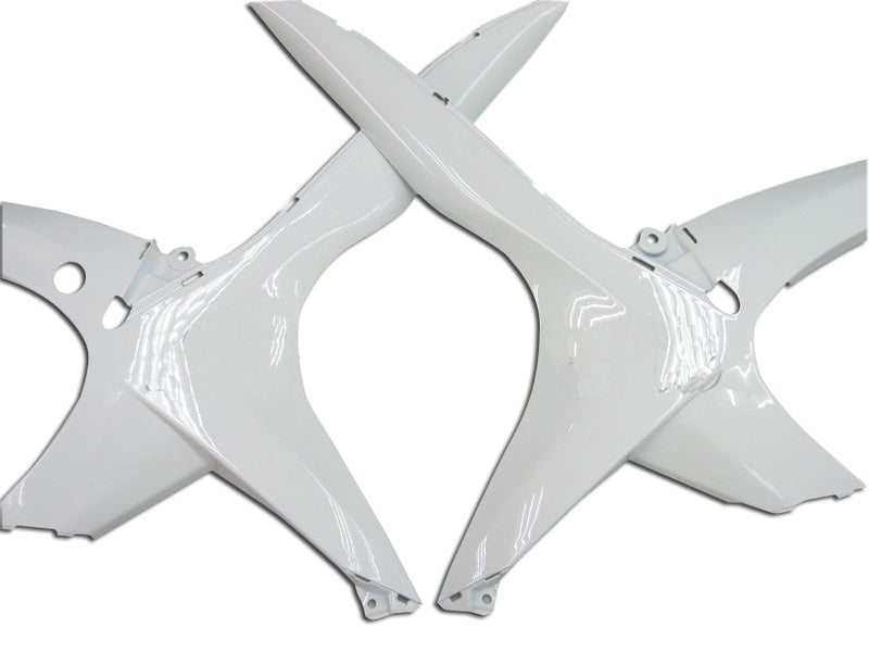 Fairings 2008-2010 Suzuki GSXR 600 750 White Black GSXR  Generic