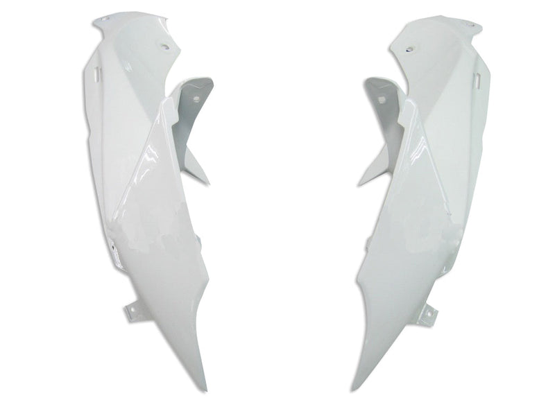 Fairings 2008-2010 Suzuki GSXR 600 750 White Black GSXR  Generic