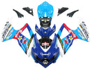 Fairings 2008-2010 Suzuki GSXR 600 750 Blue Rockstar Malkita  Generic