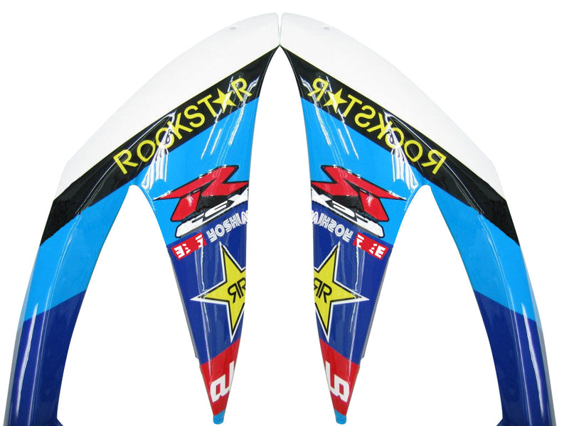 Fairings 2008-2010 Suzuki GSXR 600 750 Blue Rockstar Malkita  Generic