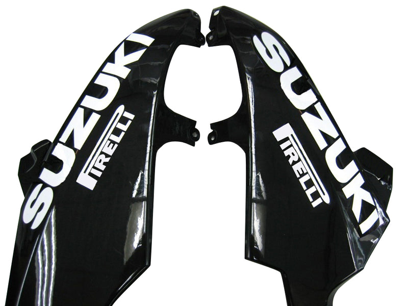 Fairings 2008-2010 Suzuki GSXR 600 750 Black White Alstare Corona Racing Generic