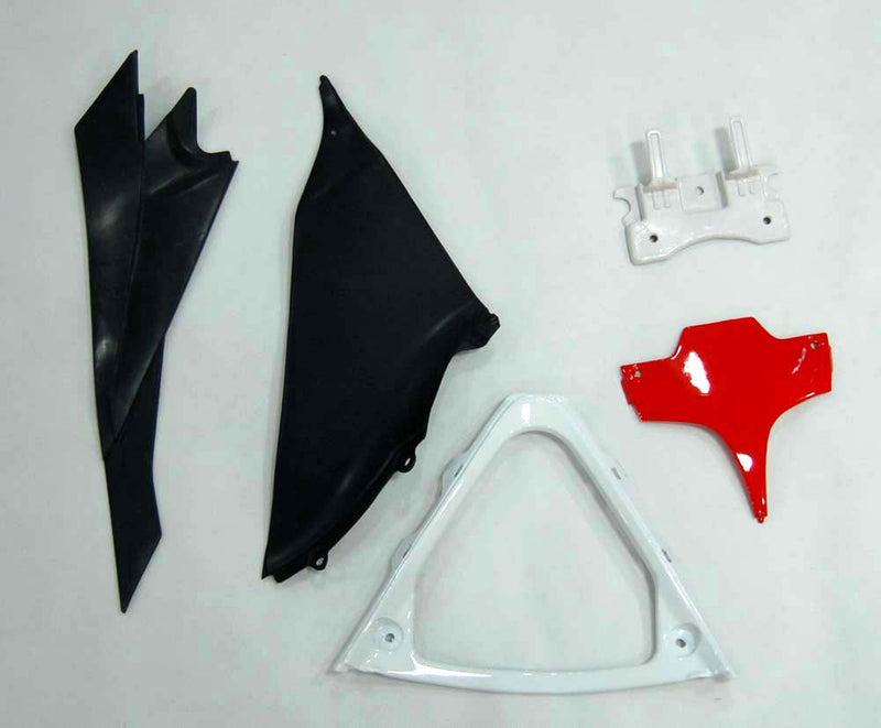 Fairings 2008-2010 Suzuki GSXR 600 750 White Red Lucky Strike  Generic